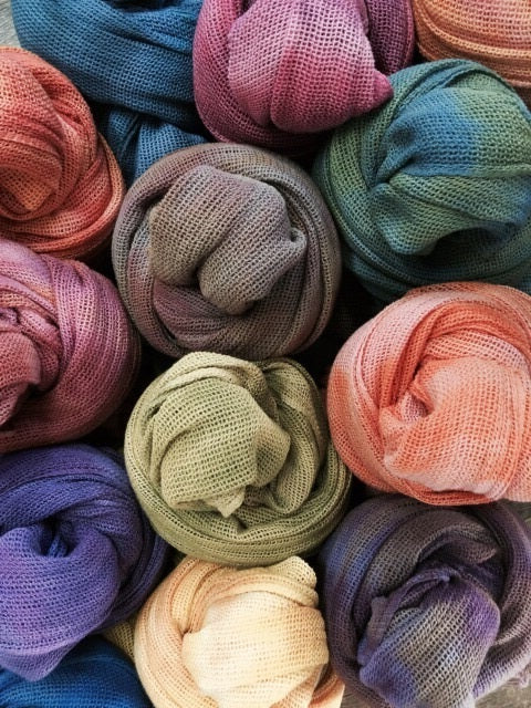 土蔵展「The Fabric NAKANO 布染もの展」