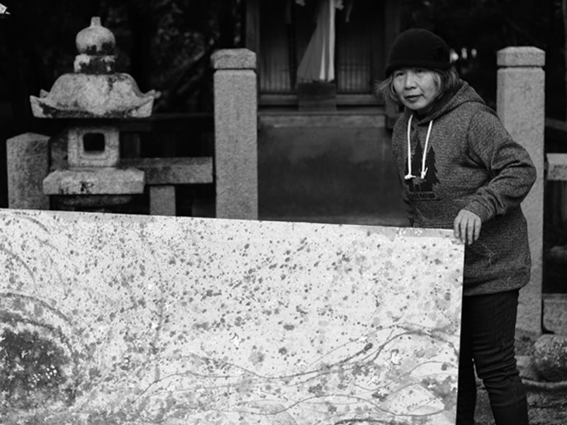 草木染絵作家 草笛由美子さん「吉祥画展」