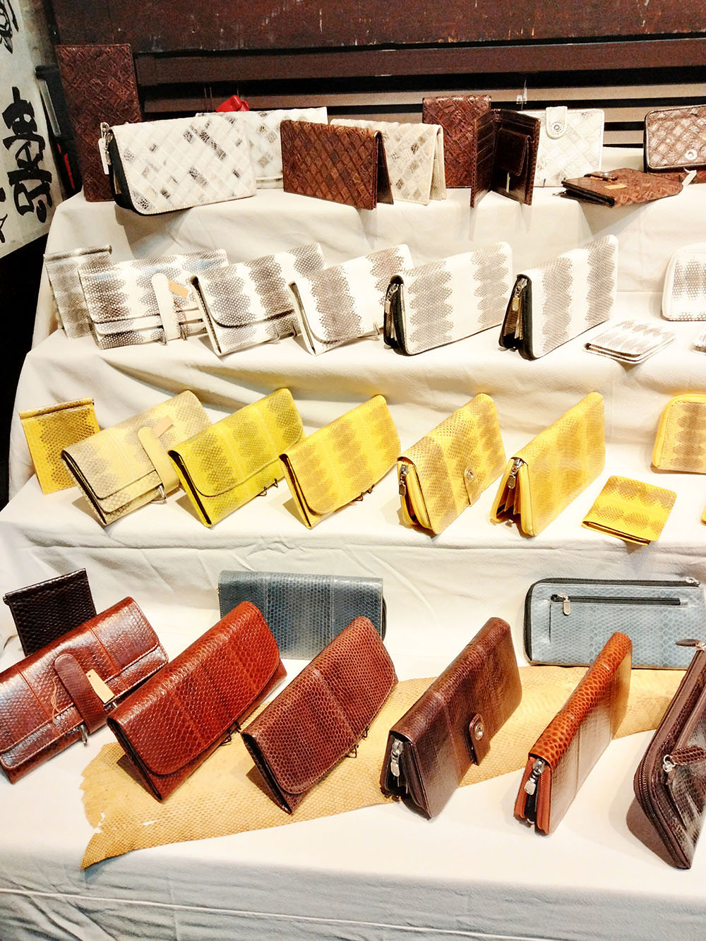 土蔵展「海蛇革工房」