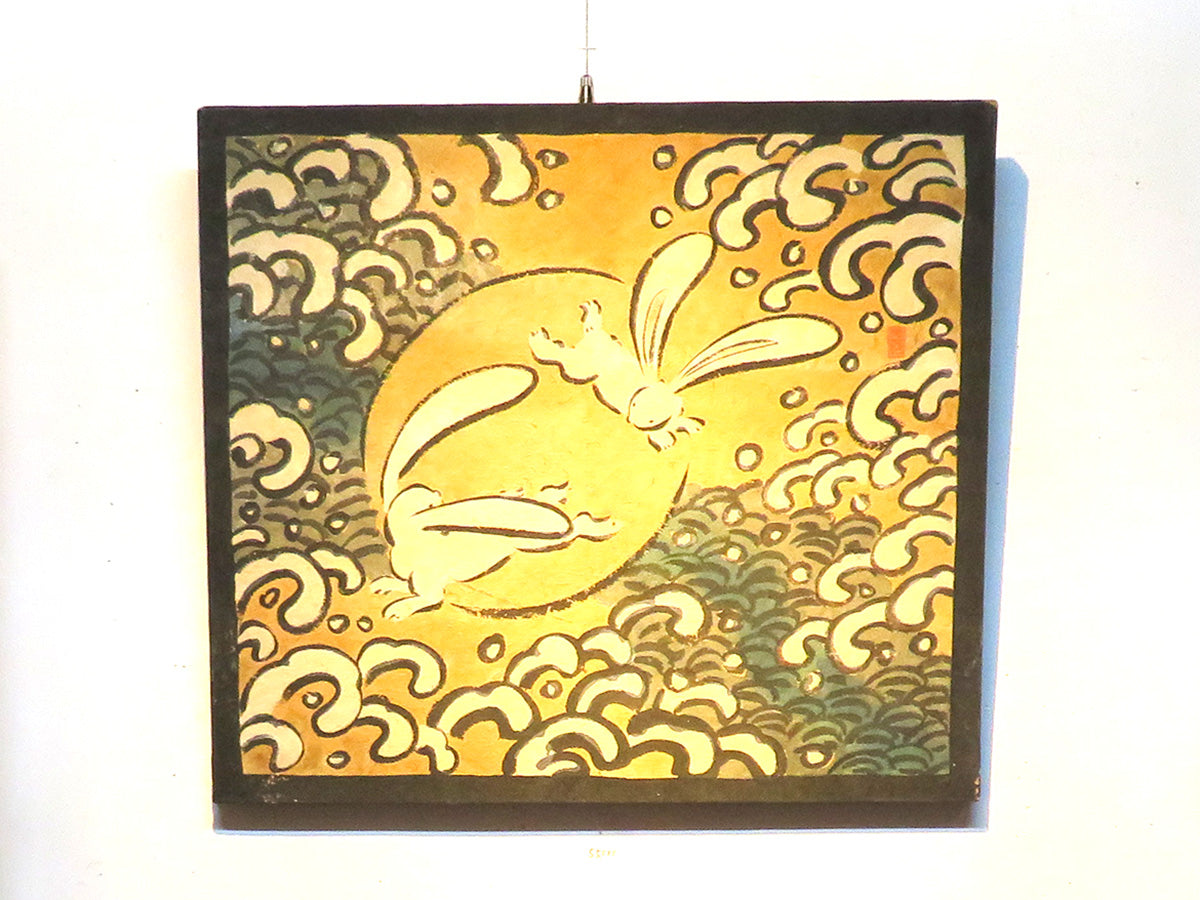 草木染絵作家 草笛由美子さん「吉祥画展」