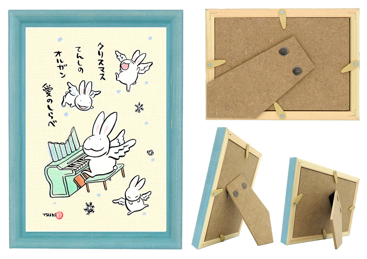 西村月 額絵:M size *クリスマス てんしの【クリスマス】