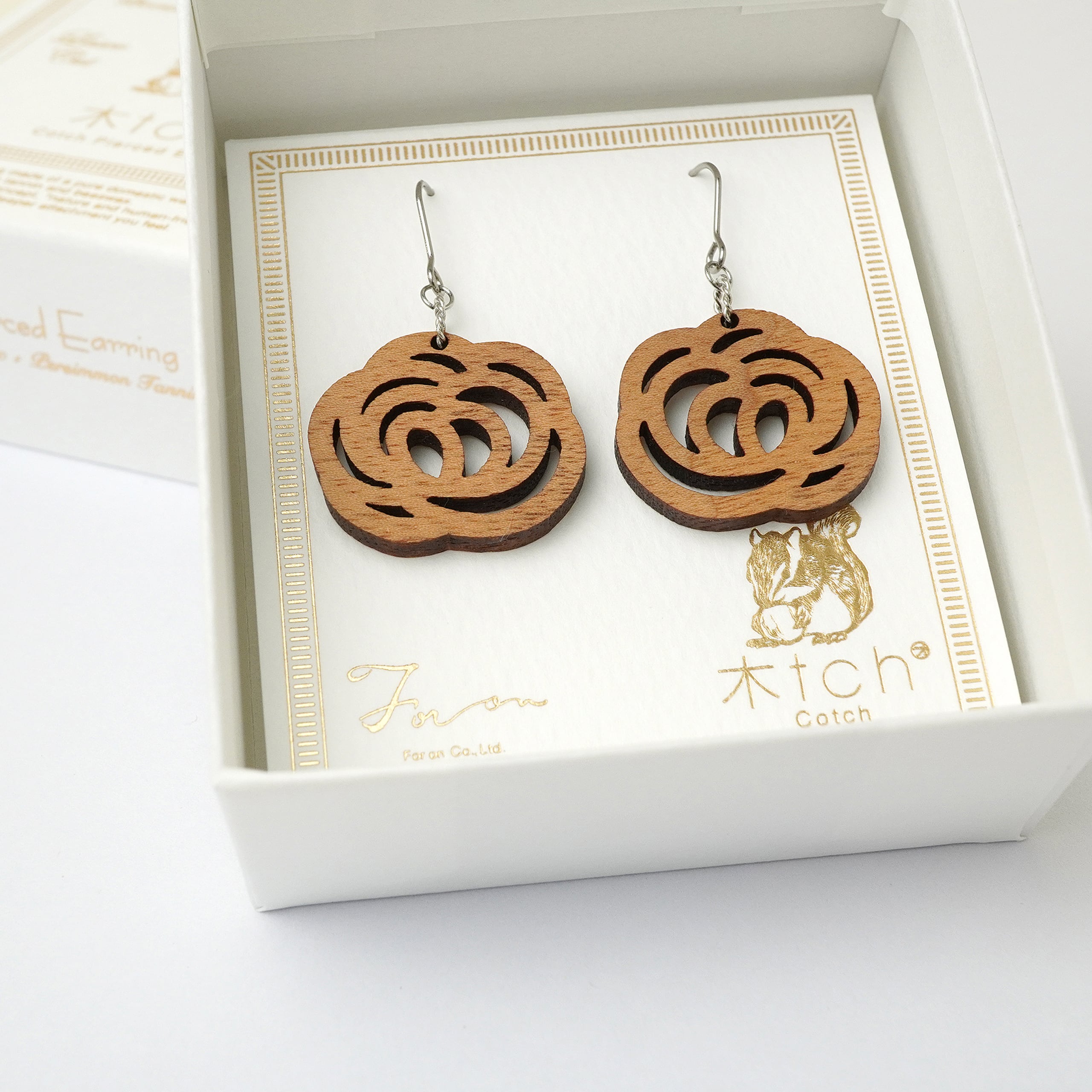 -木tch-ピアス ハング:rosa(ロッサ)