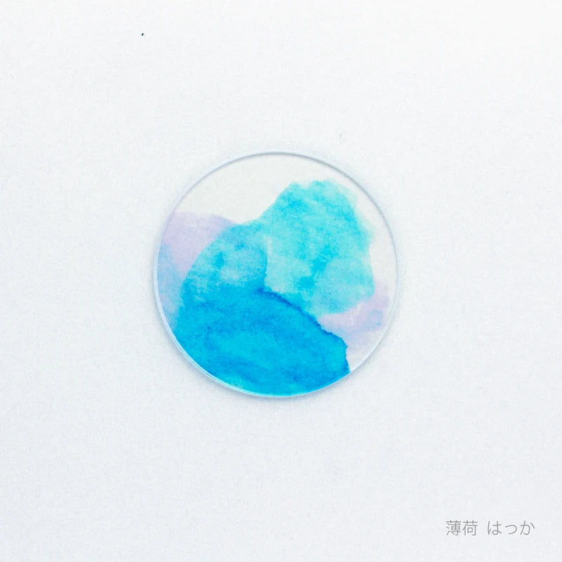 toumei あわいろコースター 薄荷(はっか)