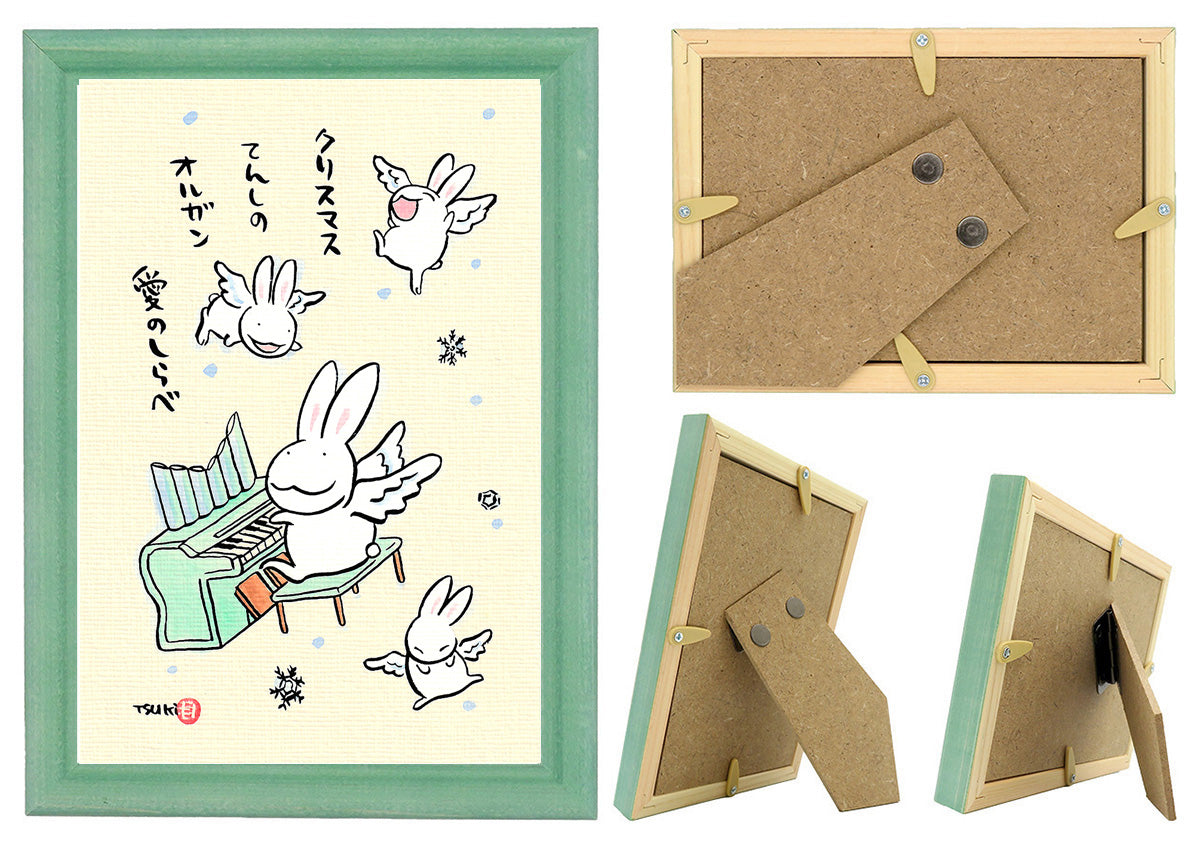 西村月 額絵:M size *クリスマス てんしの【クリスマス】