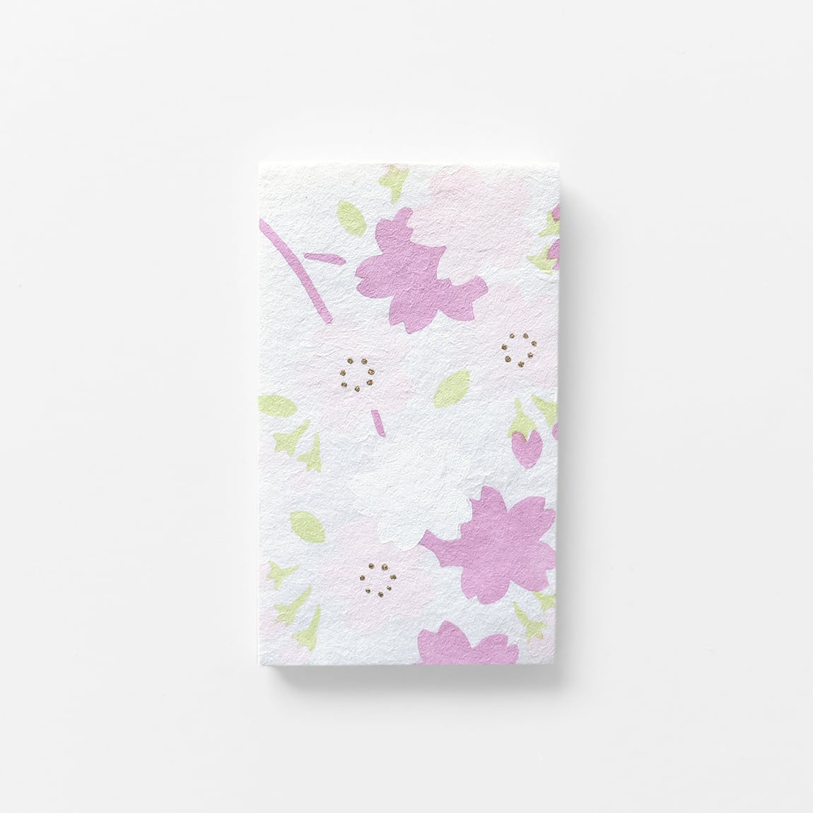 手摺り型染めぽち袋 舞桜