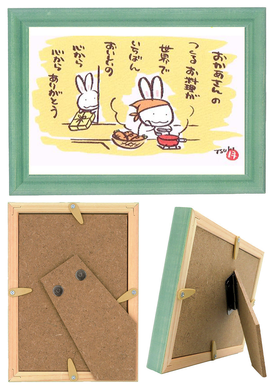 西村月 額絵:S size額色レッド完売*おかあさんの つくるお料理が【母の日】