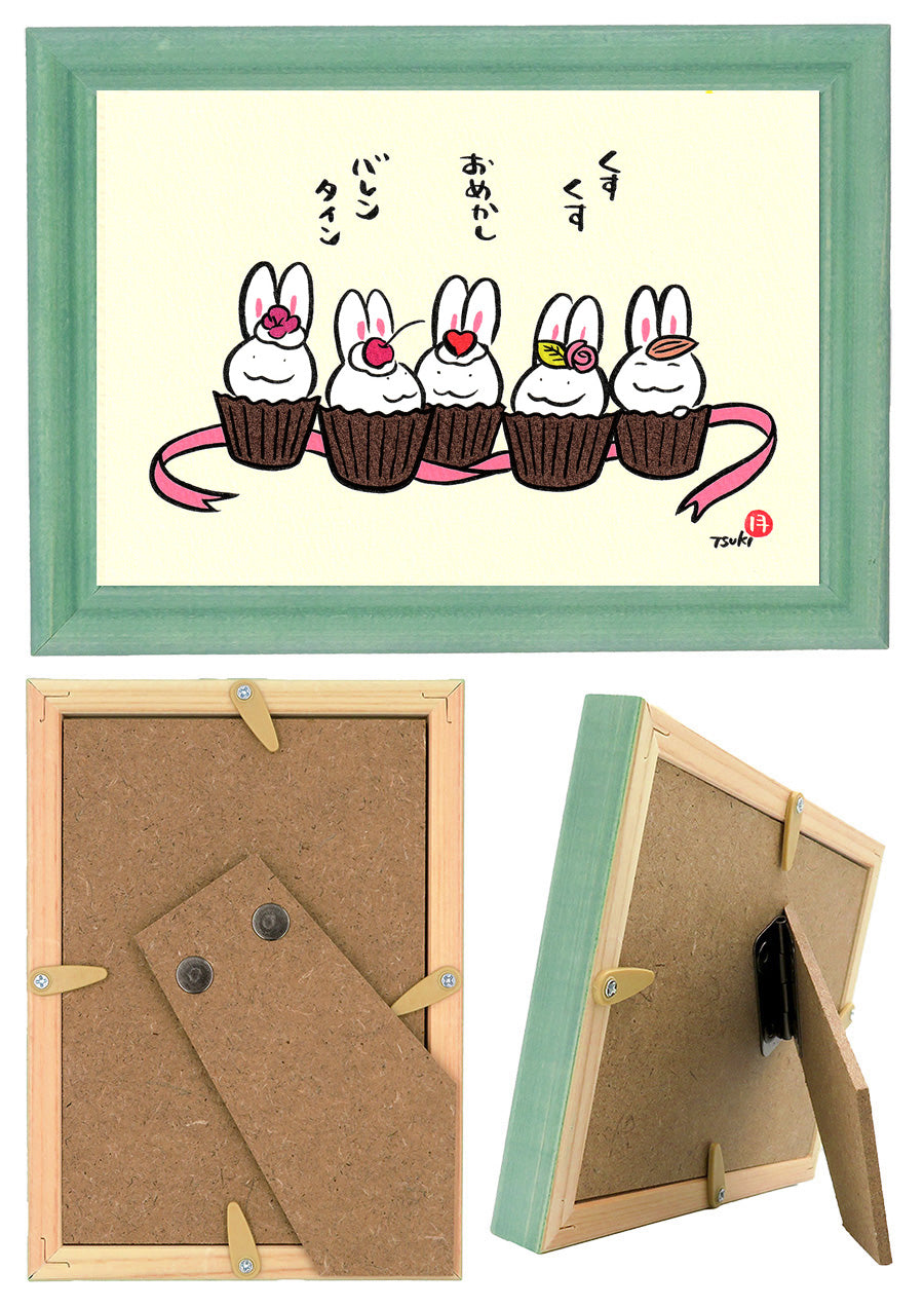 西村月 額絵:M size * くすくす おめかし バレンタイン【冬】