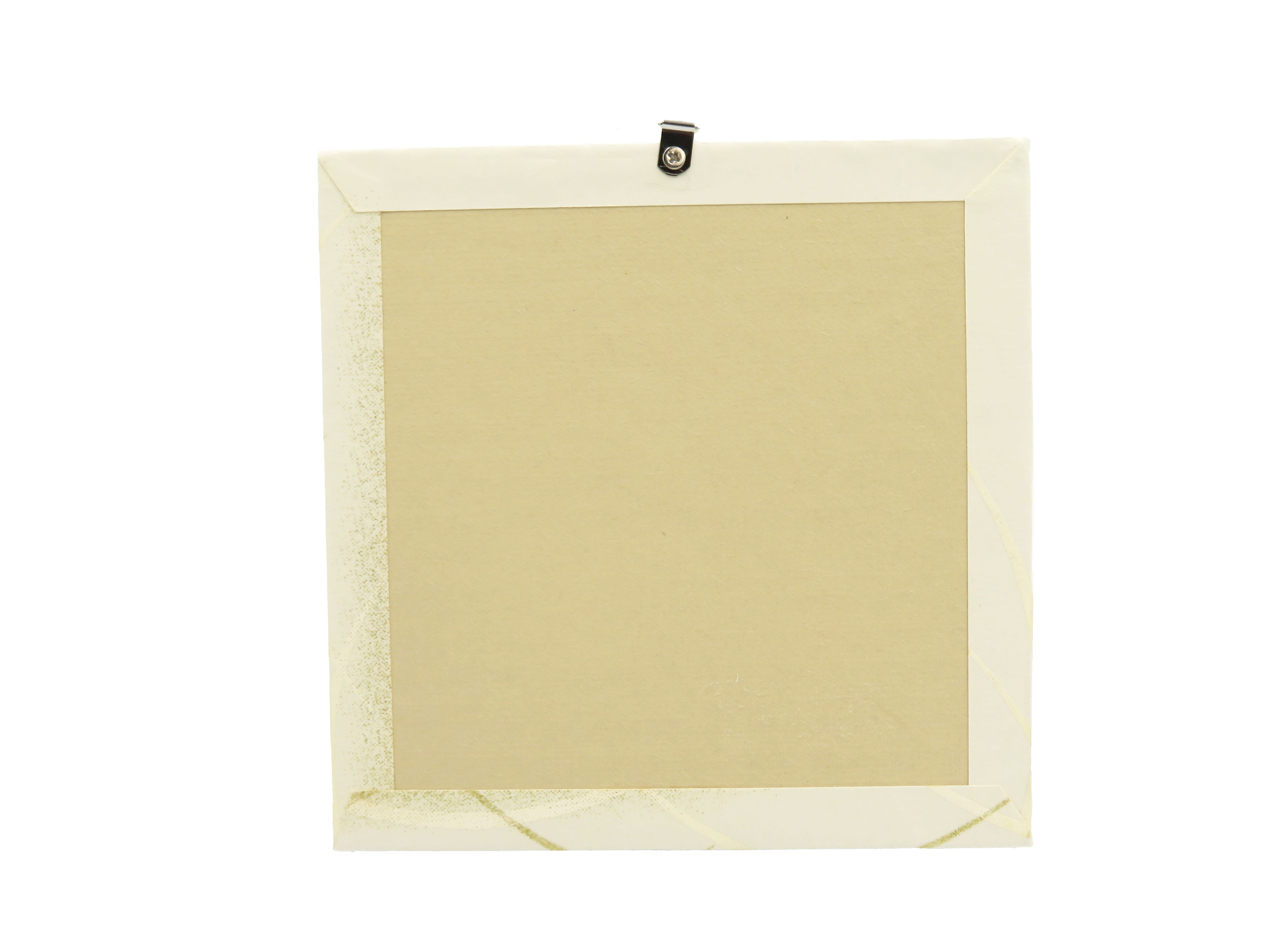 田島ひとみ 13cm角 壁掛けうさぎ雛(B)