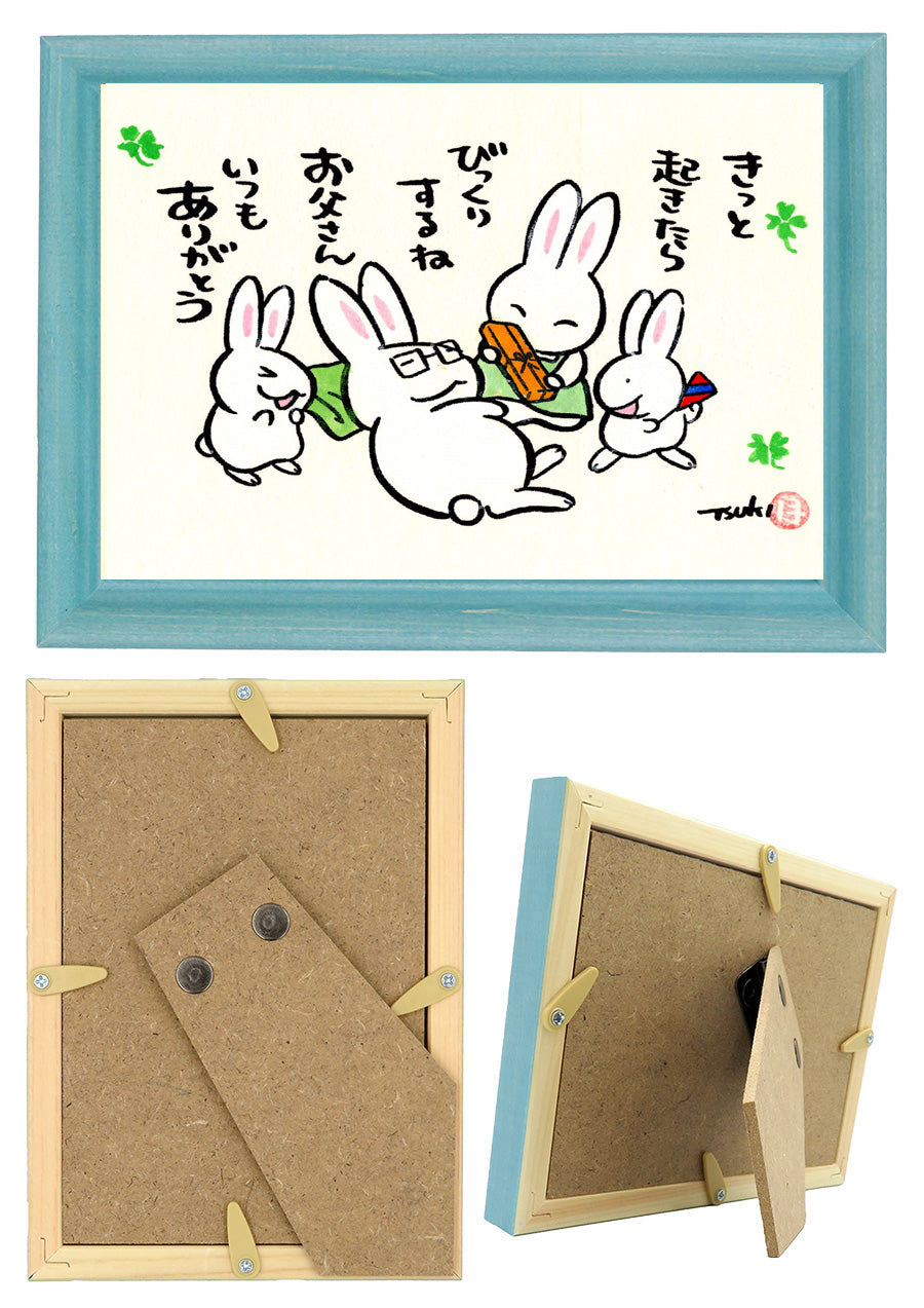 西村月 額絵:S size額色レッド完売*きっと 起きたら【父の日】