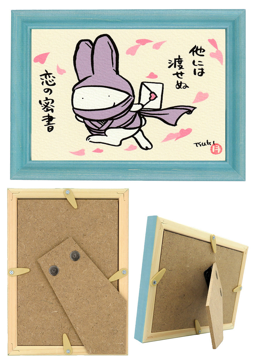 西村月 額絵:S size額色レッド完売* 他には 渡せぬ【★】