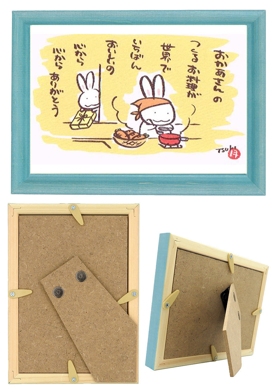 西村月 額絵:S size額色レッド完売*おかあさんの つくるお料理が【母の日】