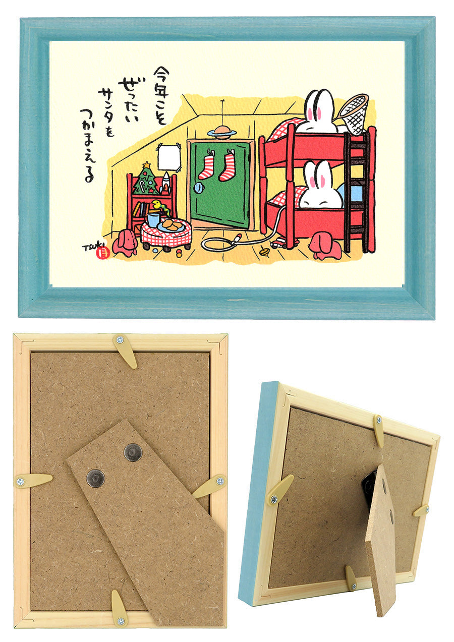 西村月 額絵:M size *今年こそ ぜったい【クリスマス】