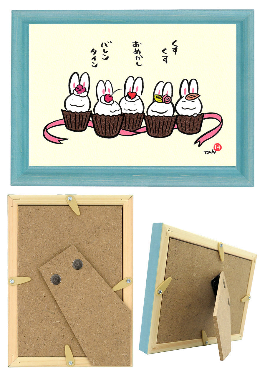 西村月 額絵:M size * くすくす おめかし バレンタイン【冬】