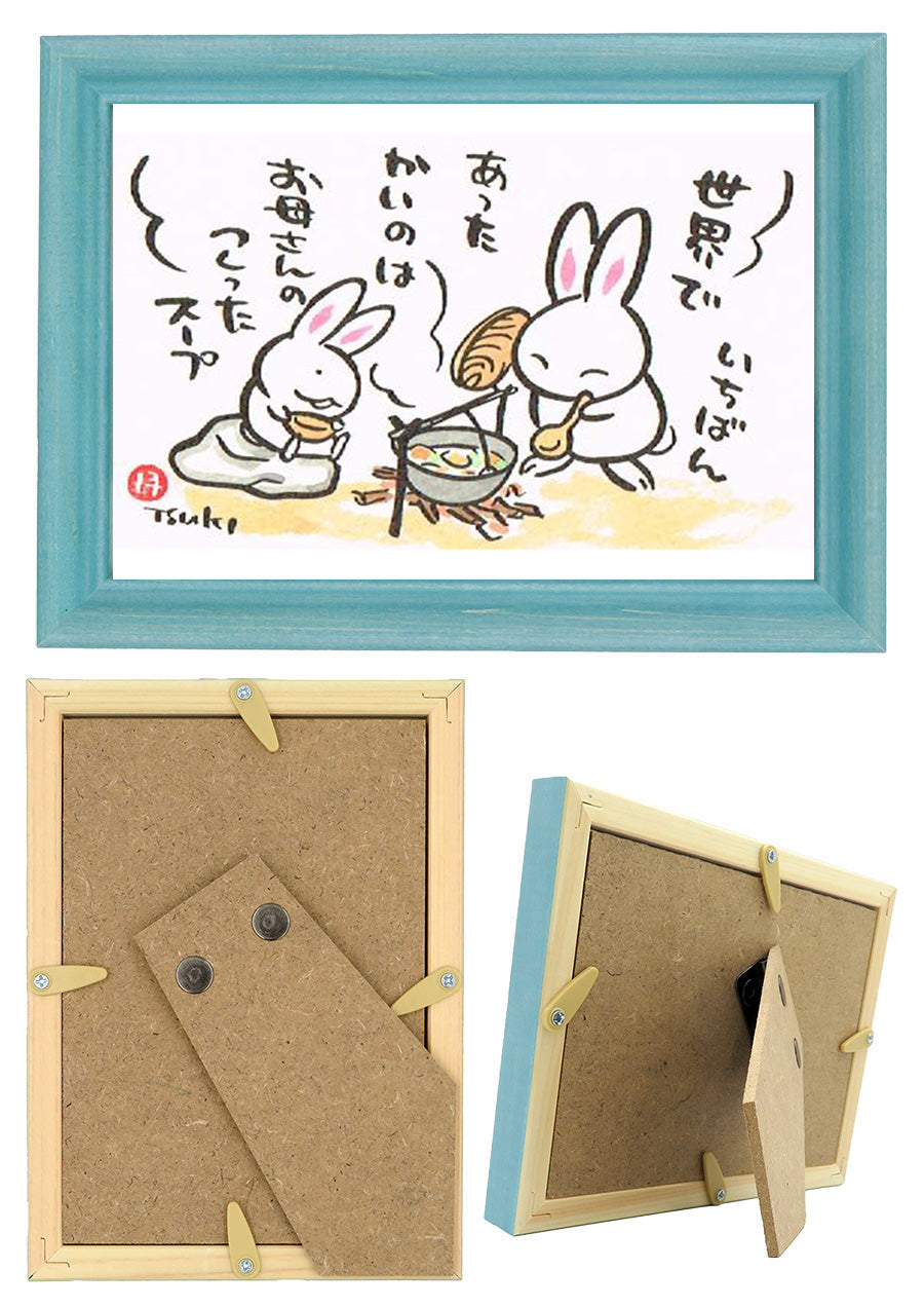 西村月 額絵:S size額色レッド完売* 世界で いちばん【母の日】