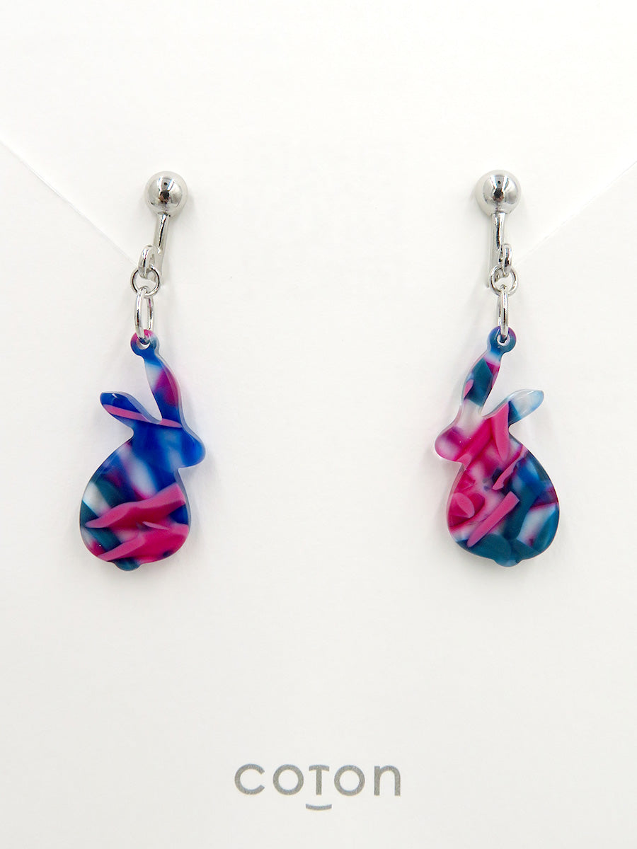 --高山うさぎ舎オリジナル--うさぎイヤリング(N)