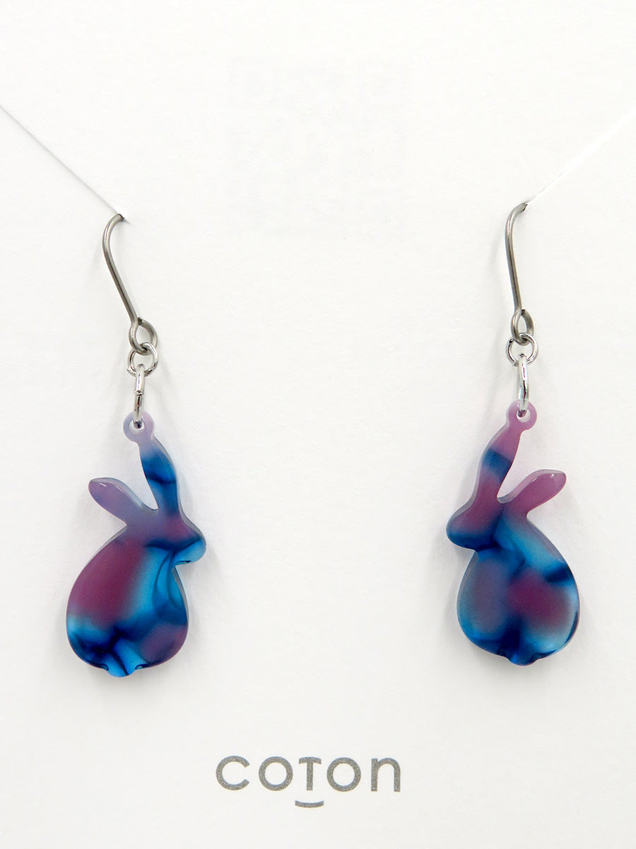 --高山うさぎ舎オリジナル--うさぎピアス(P)