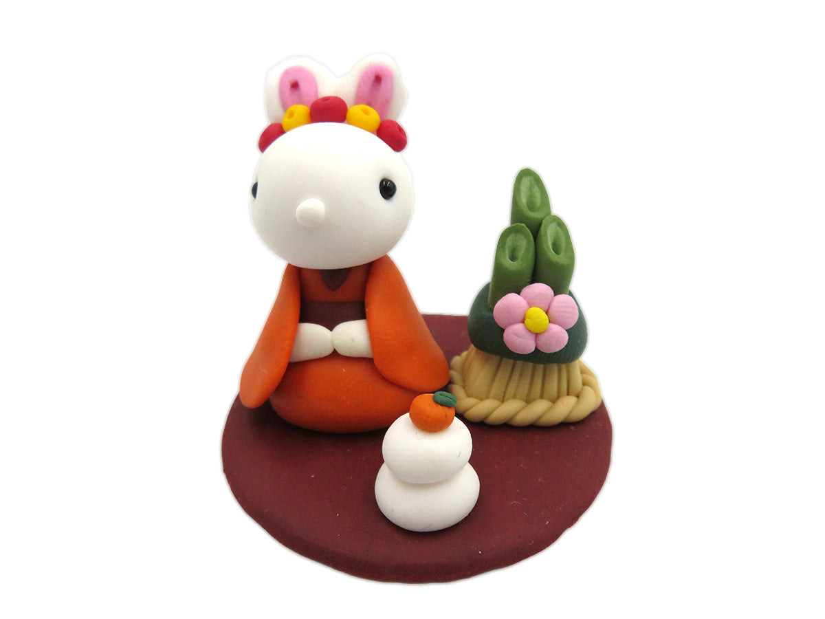 クレイアート工房*ころん 12ヶ月シリーズ(1月)