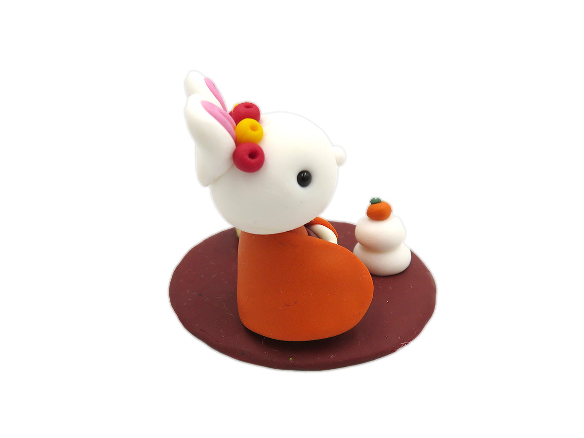 クレイアート工房*ころん 12ヶ月シリーズ(1月)