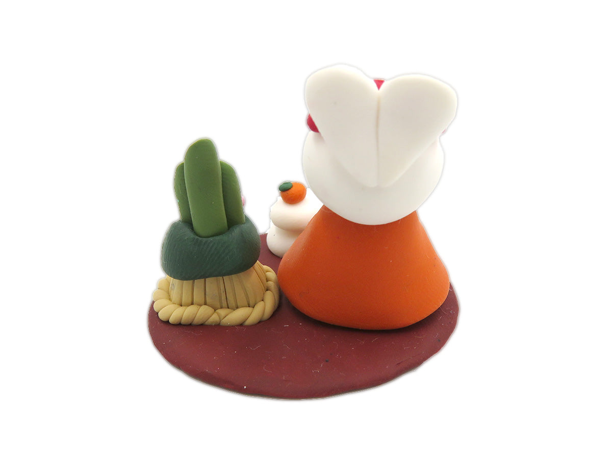 クレイアート工房*ころん 12ヶ月シリーズ(1月)