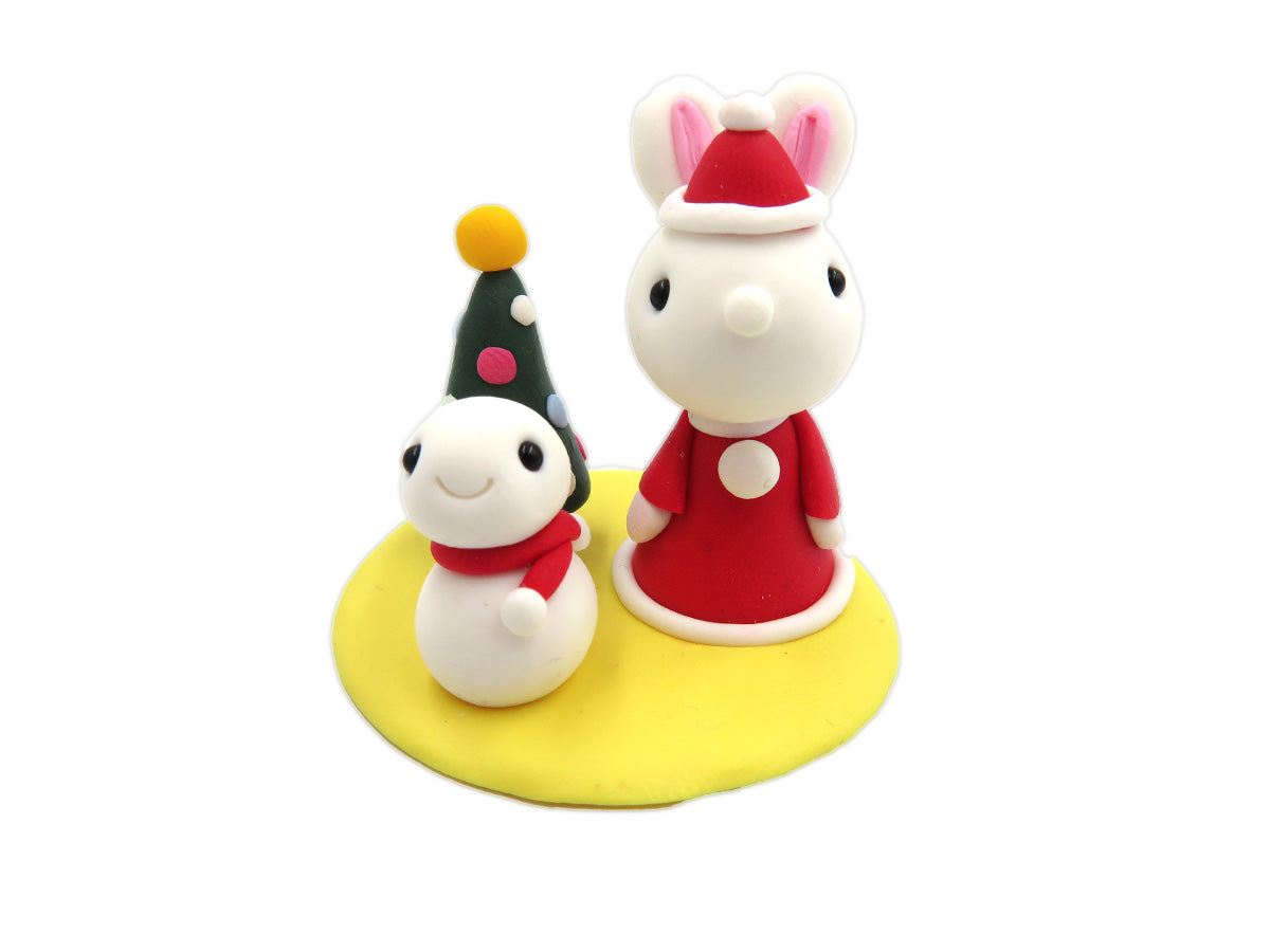 クレイアート工房*ころん 12ヶ月シリーズ(12月)