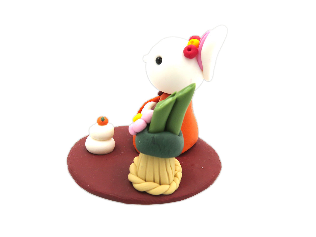 クレイアート工房*ころん 12ヶ月シリーズ(1月)