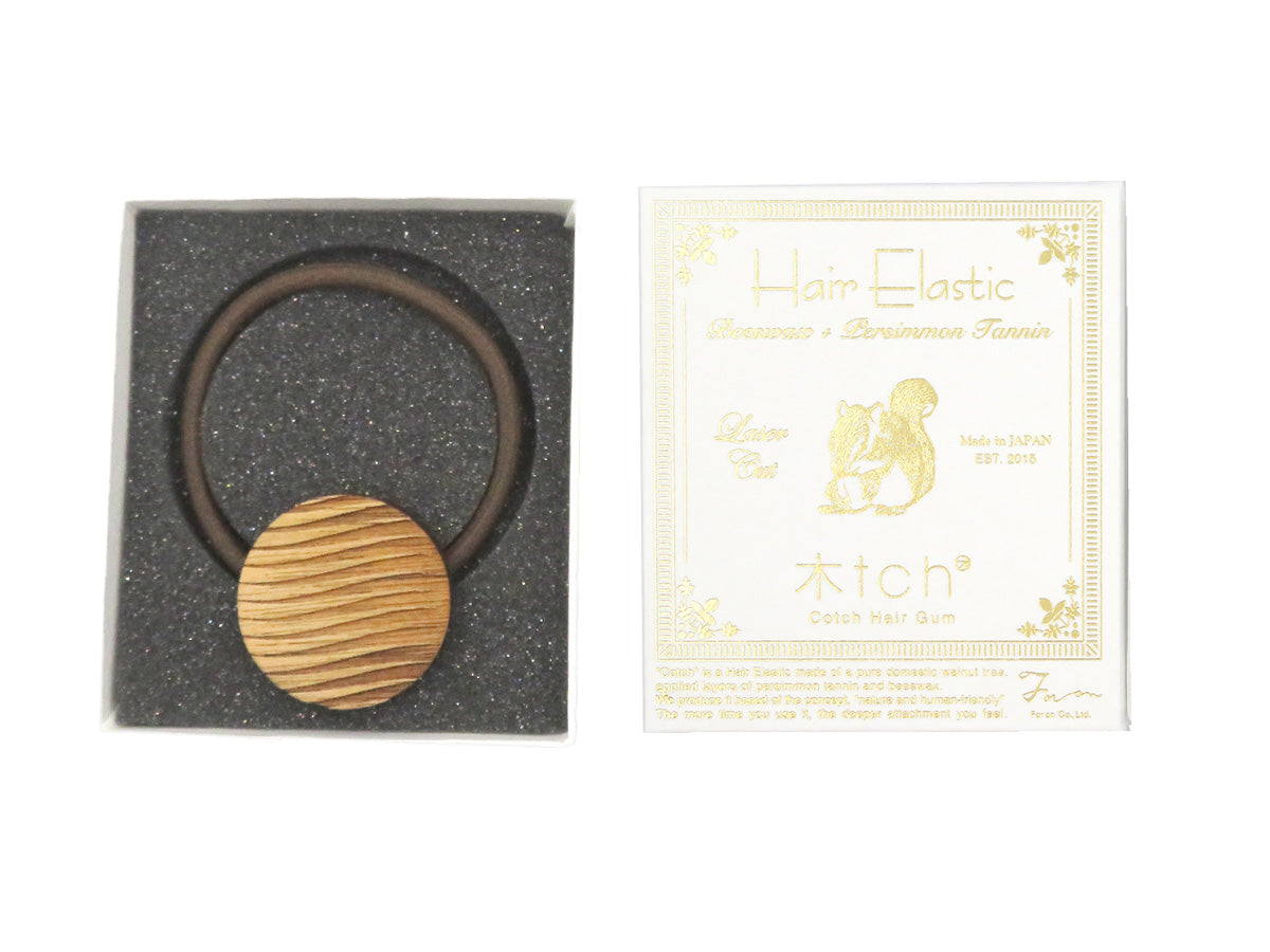 -木tch- ヘアゴム:wave(ウェーブ)