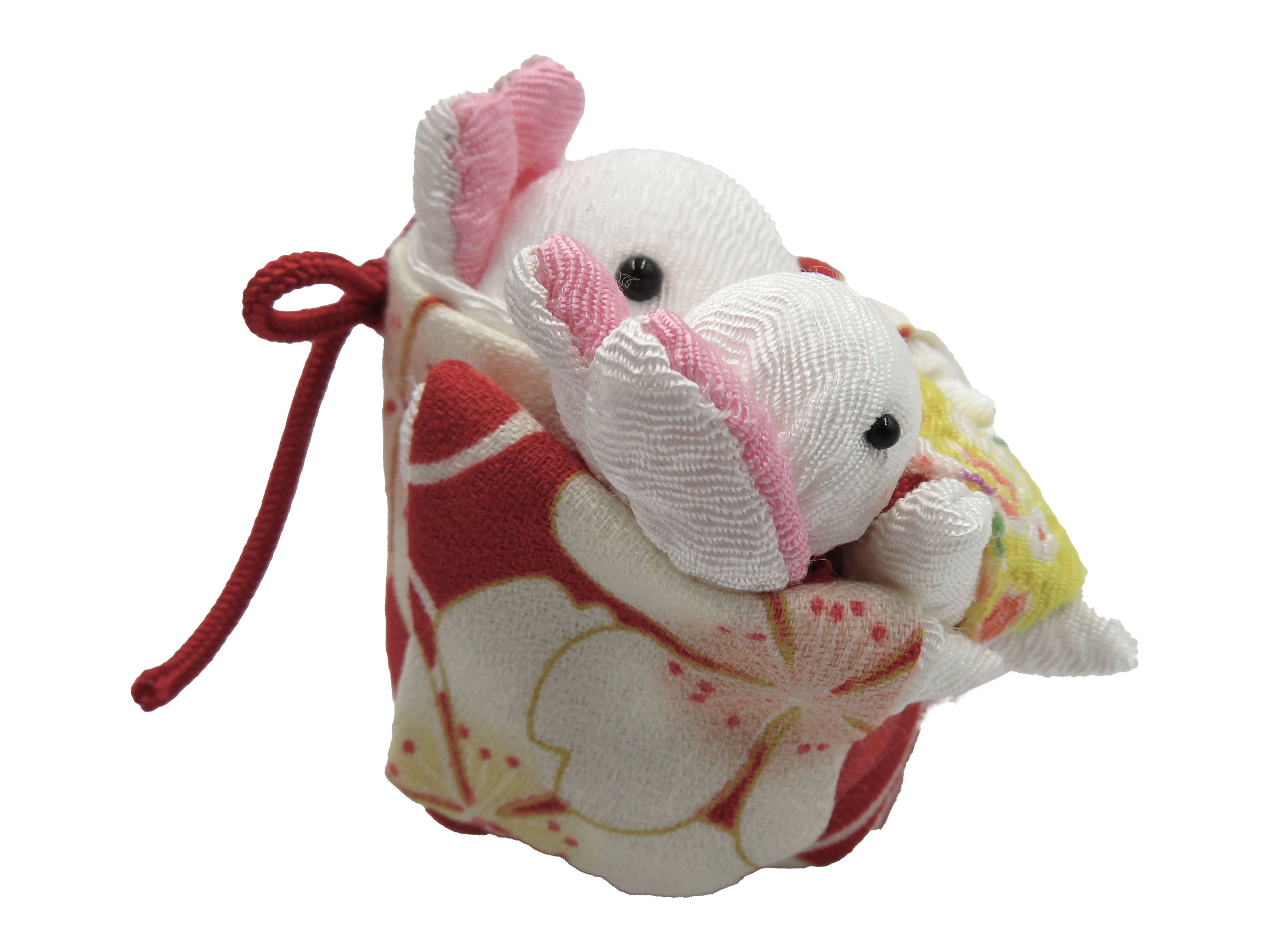 四季彩うさぎの四季の楽しみ うぼぼを抱えたうさちゃん①