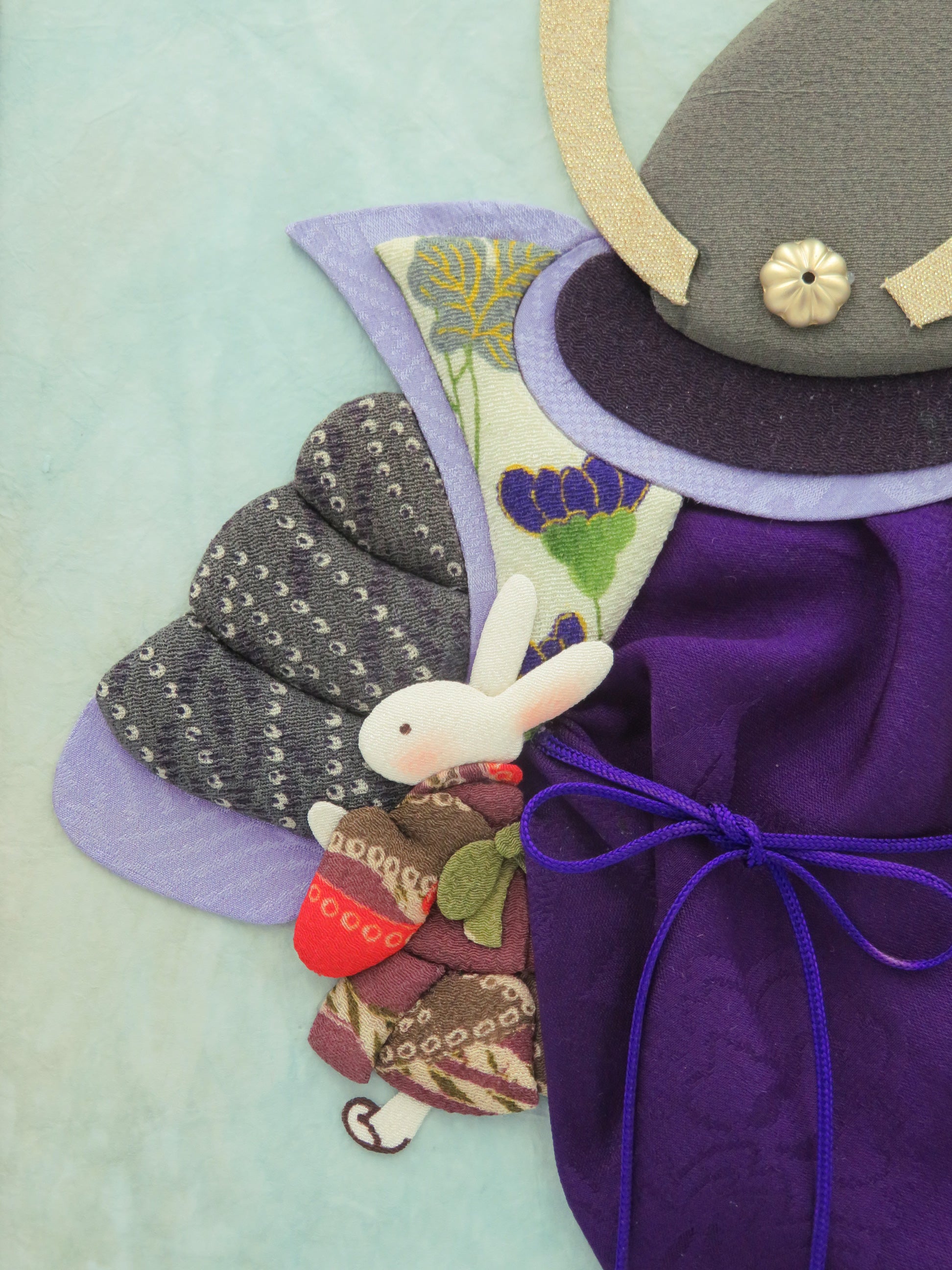 -・-大口さくらさん-・- 押絵⑫「かくれんぼ」