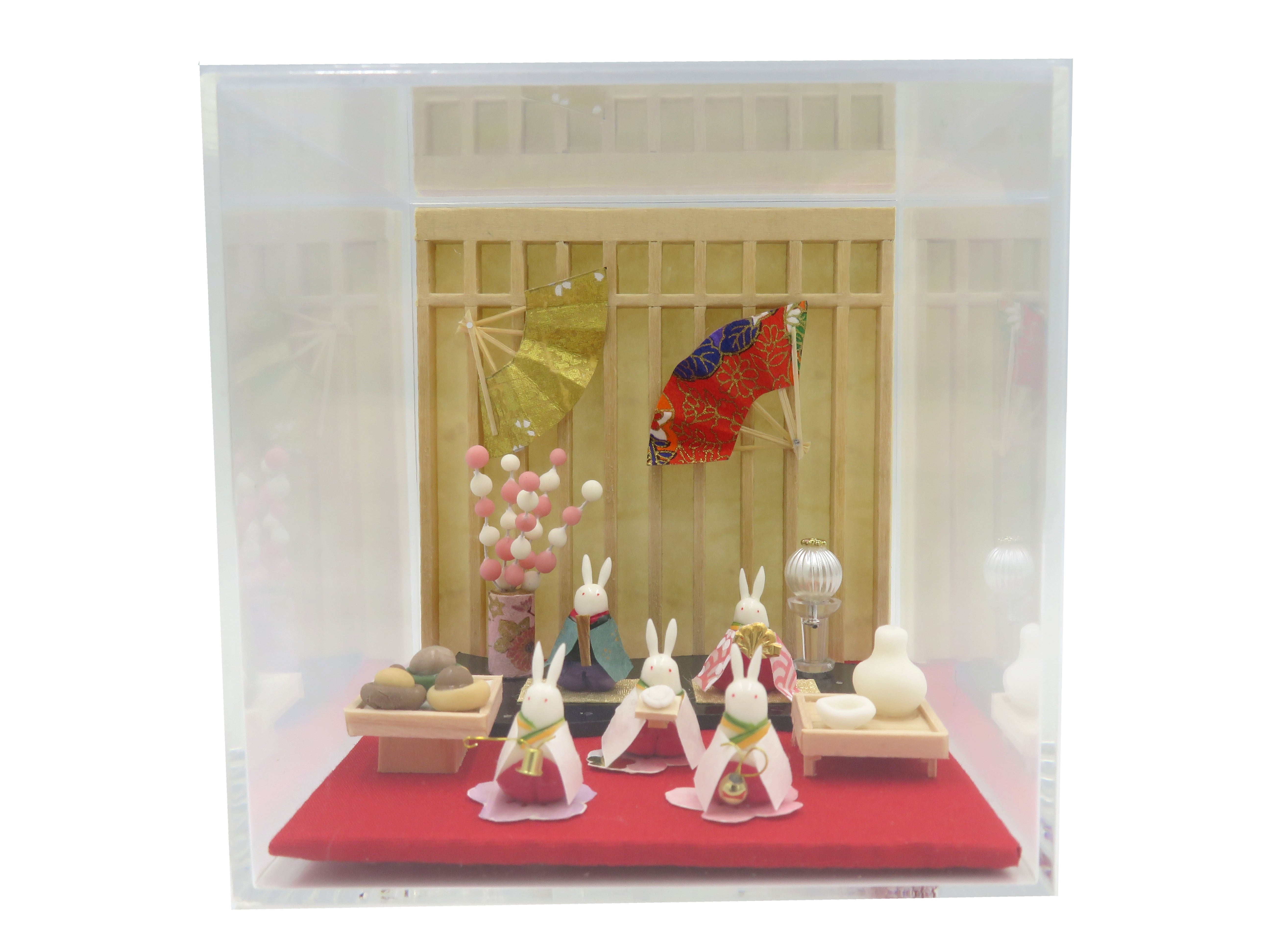 田島ひとみ キューブうさぎ雛 (S)