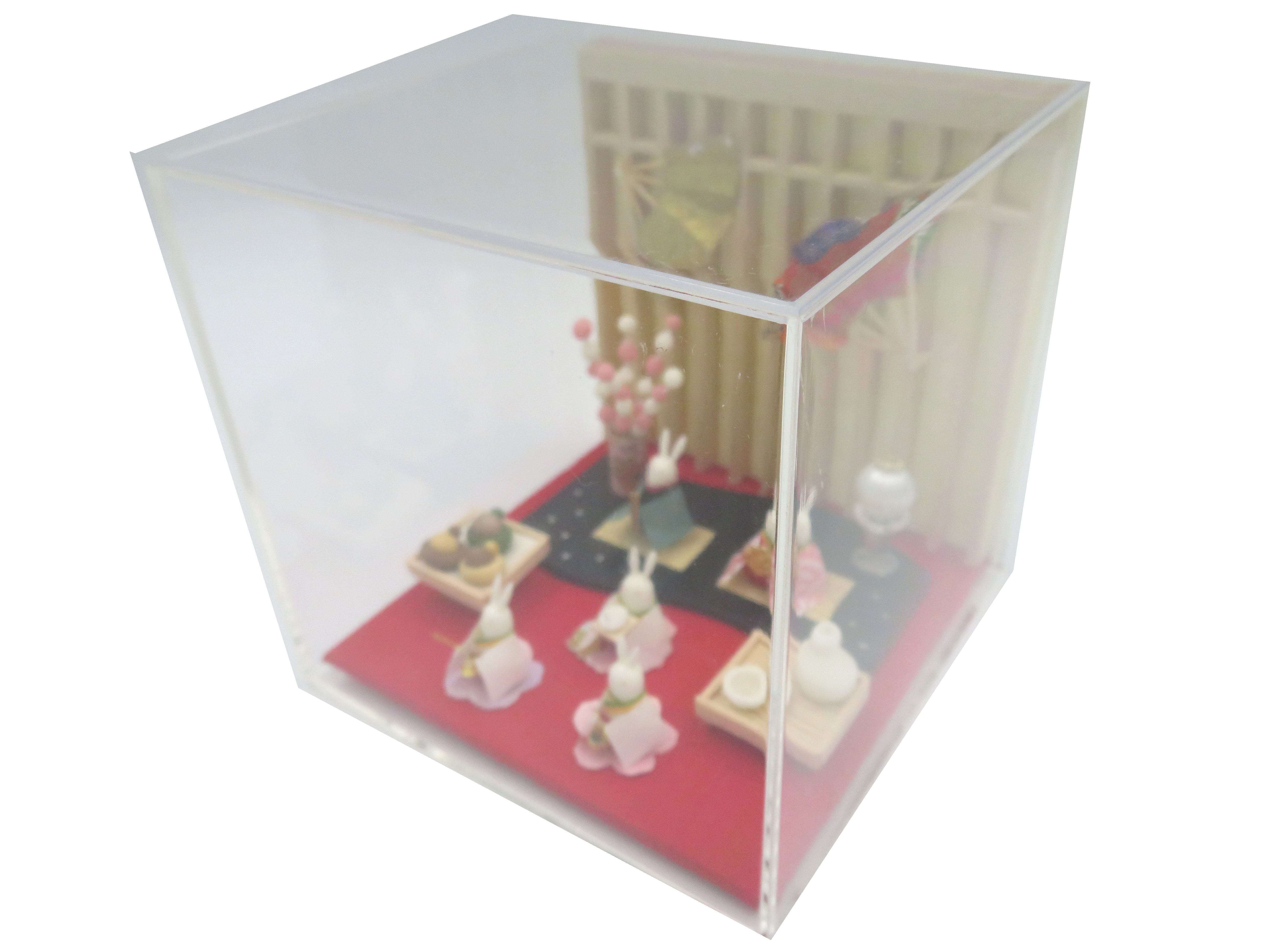 田島ひとみ キューブうさぎ雛 (S)