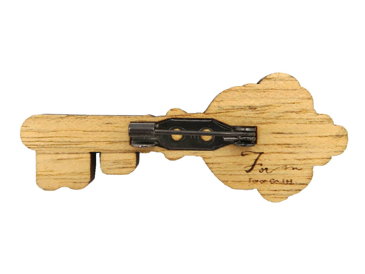 -木tch- ブローチ:key(キー)