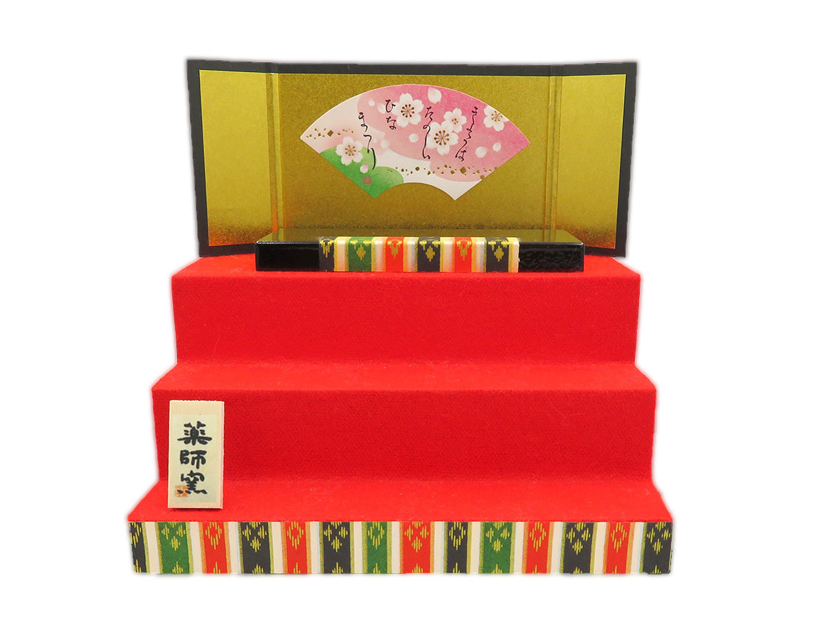 2606 錦彩うさぎ雛(三段飾り)