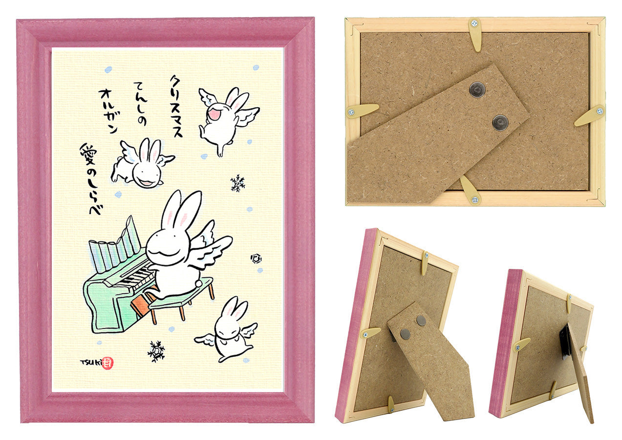 西村月 額絵:M size *クリスマス てんしの【クリスマス】