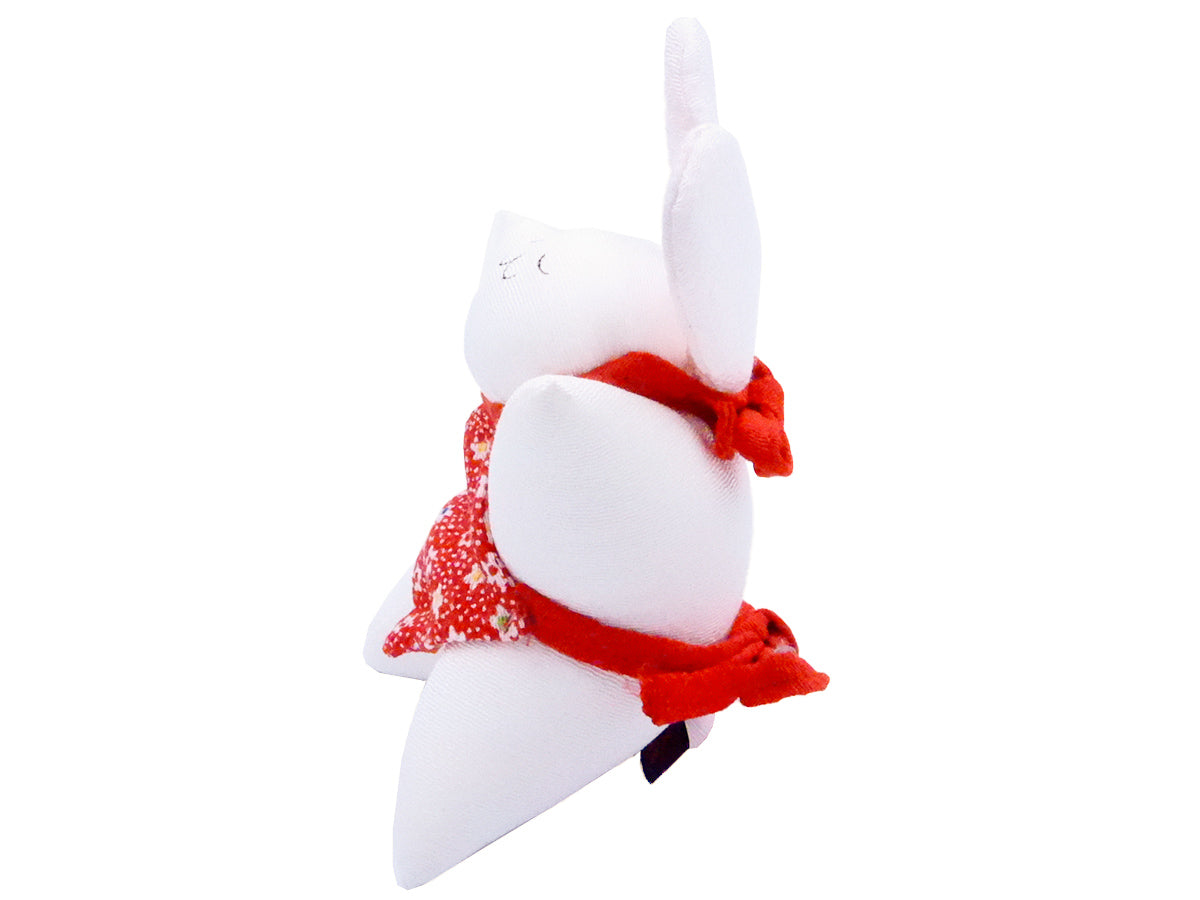 うぼぼ 人形・白 中(目とじ)