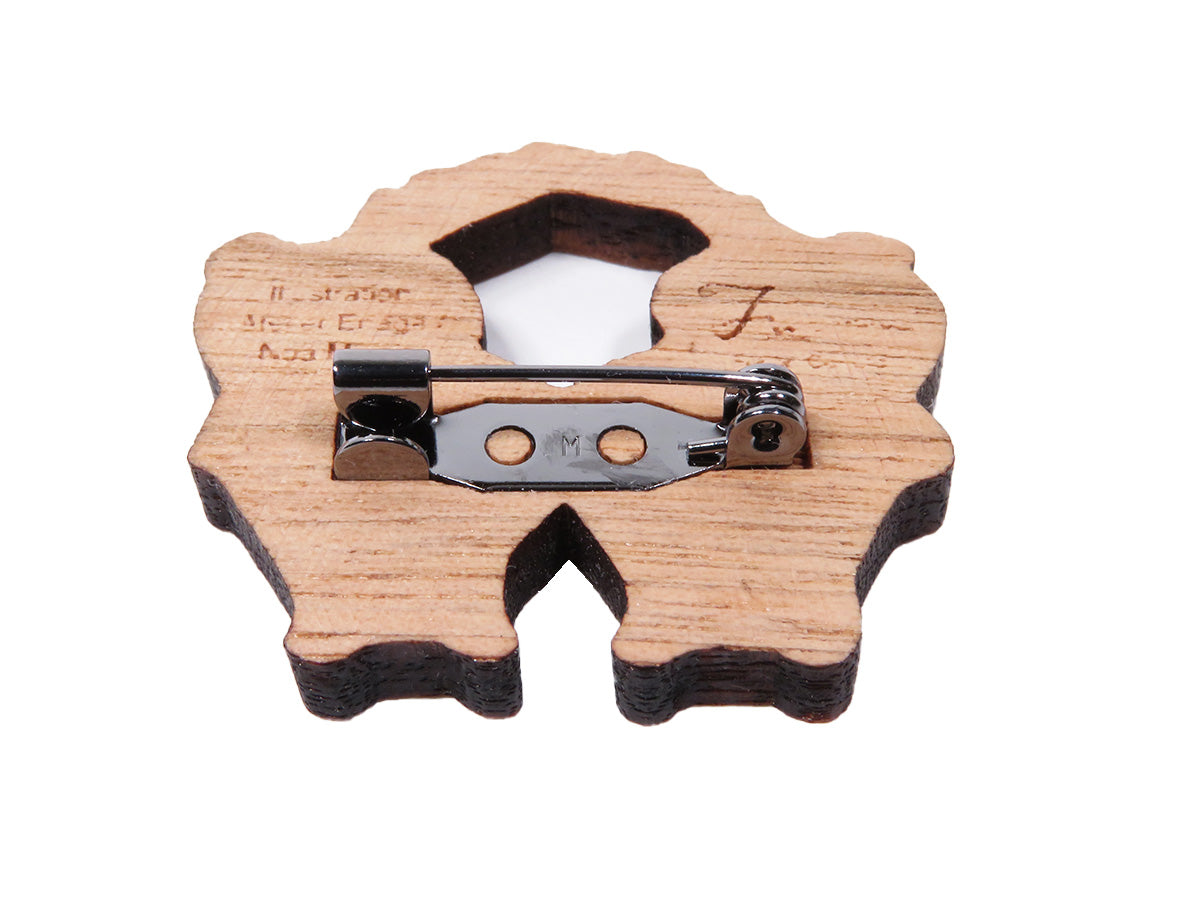 -木tch- ブローチ:Timpani(星の世界へ)