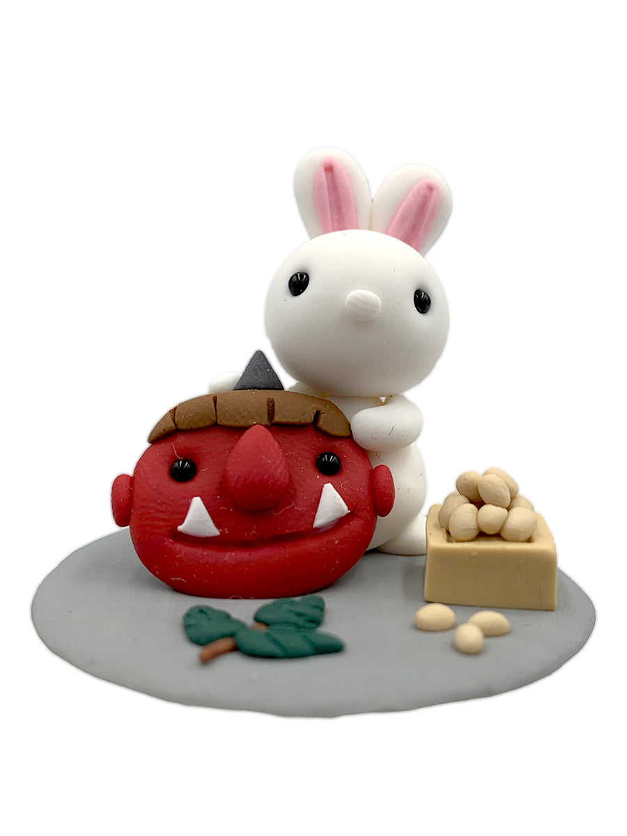 クレイアート工房*ころん 12ヶ月シリーズ(2月)