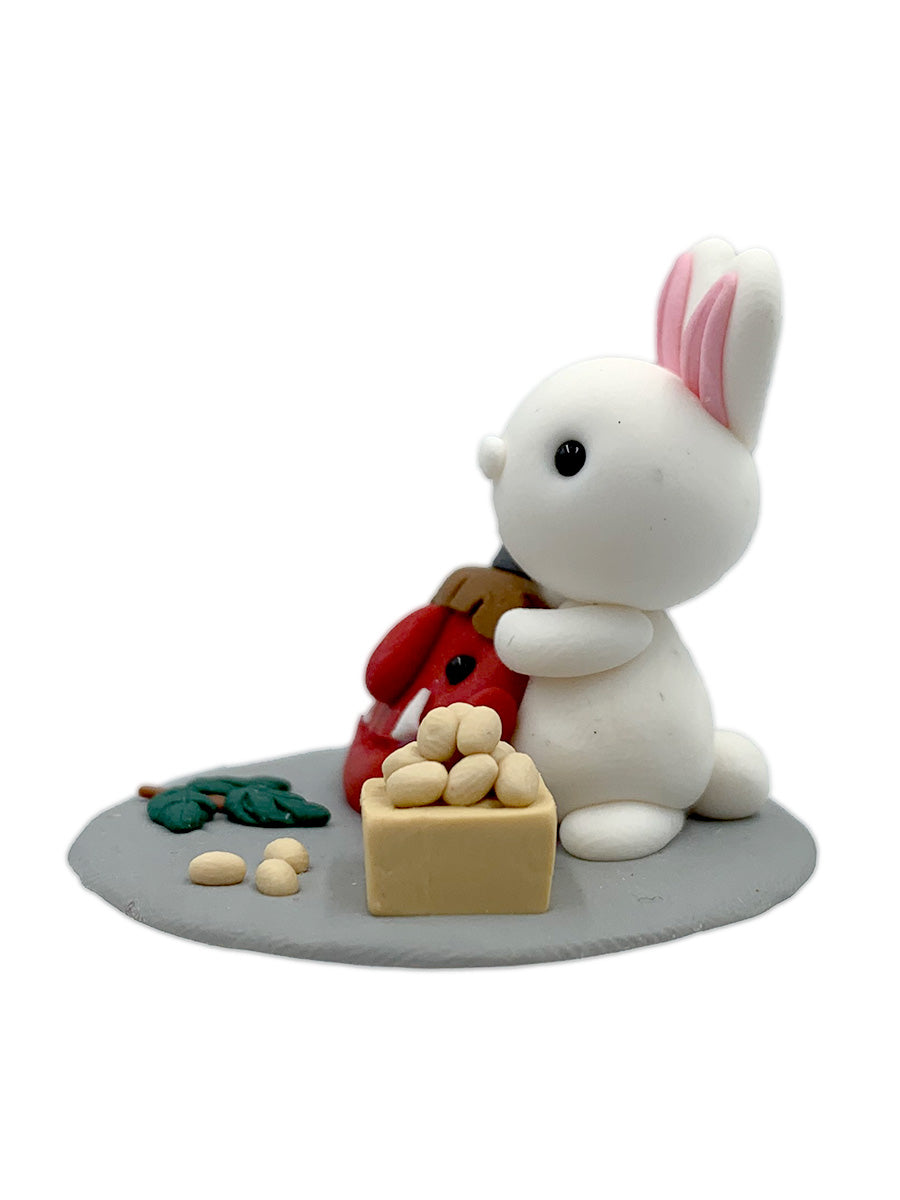 クレイアート工房*ころん 12ヶ月シリーズ(2月)