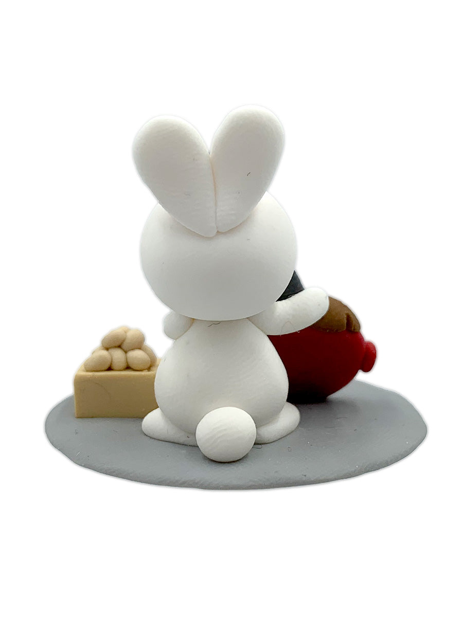 クレイアート工房*ころん 12ヶ月シリーズ(2月)