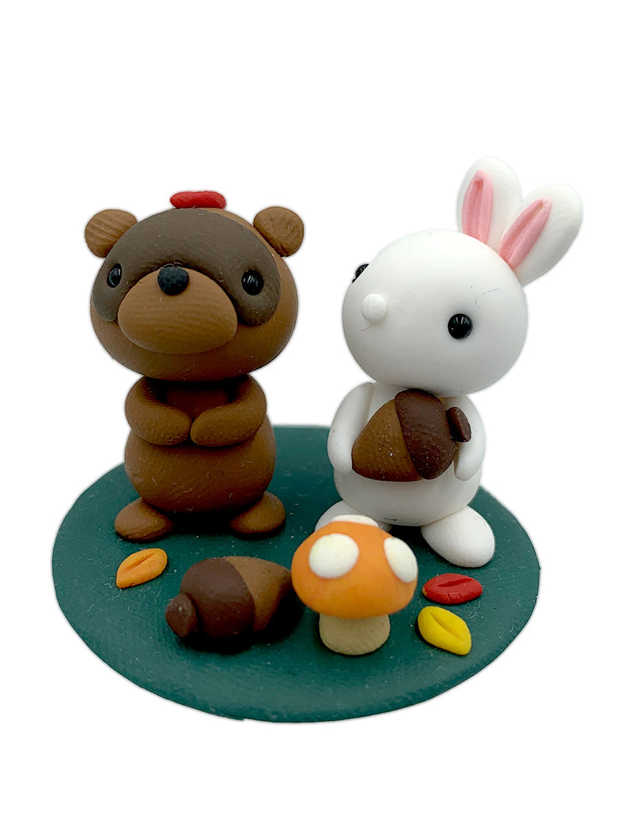 クレイアート工房*ころん 12ヶ月シリーズ(11月)