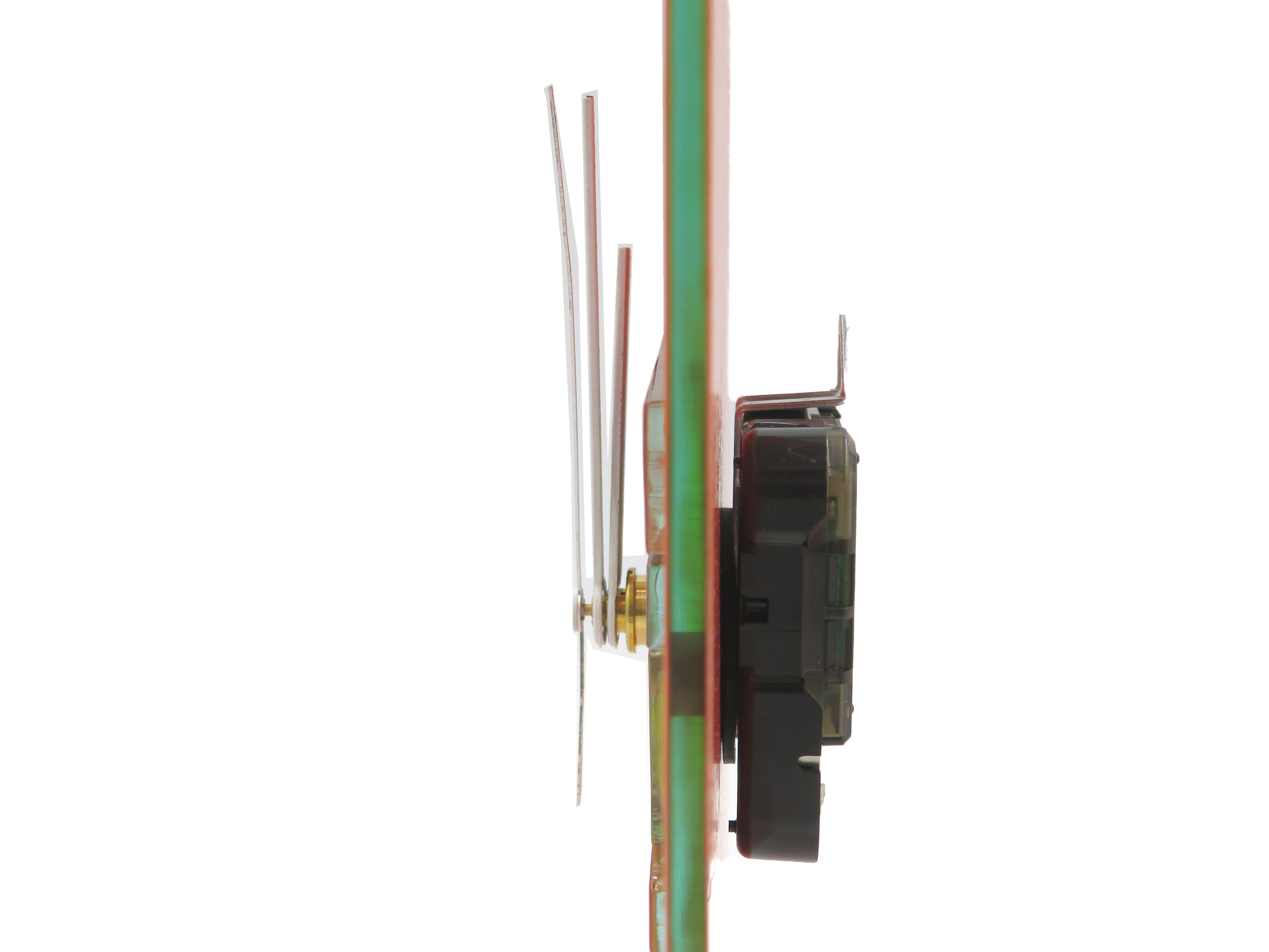 ーcomb de shioー ガラスアート時計「散歩道」