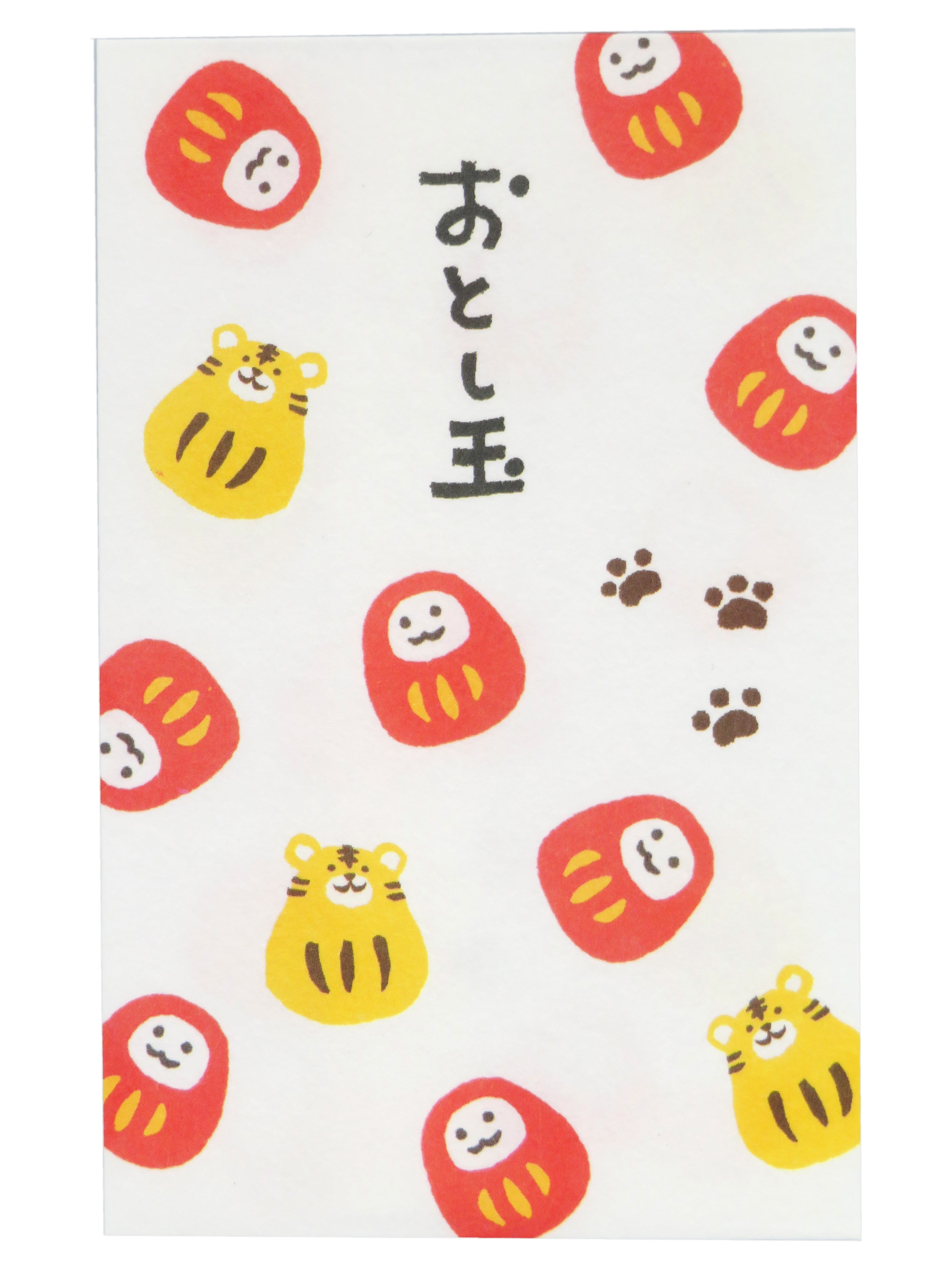 ぽち袋 ころころだるまとら ※セール品