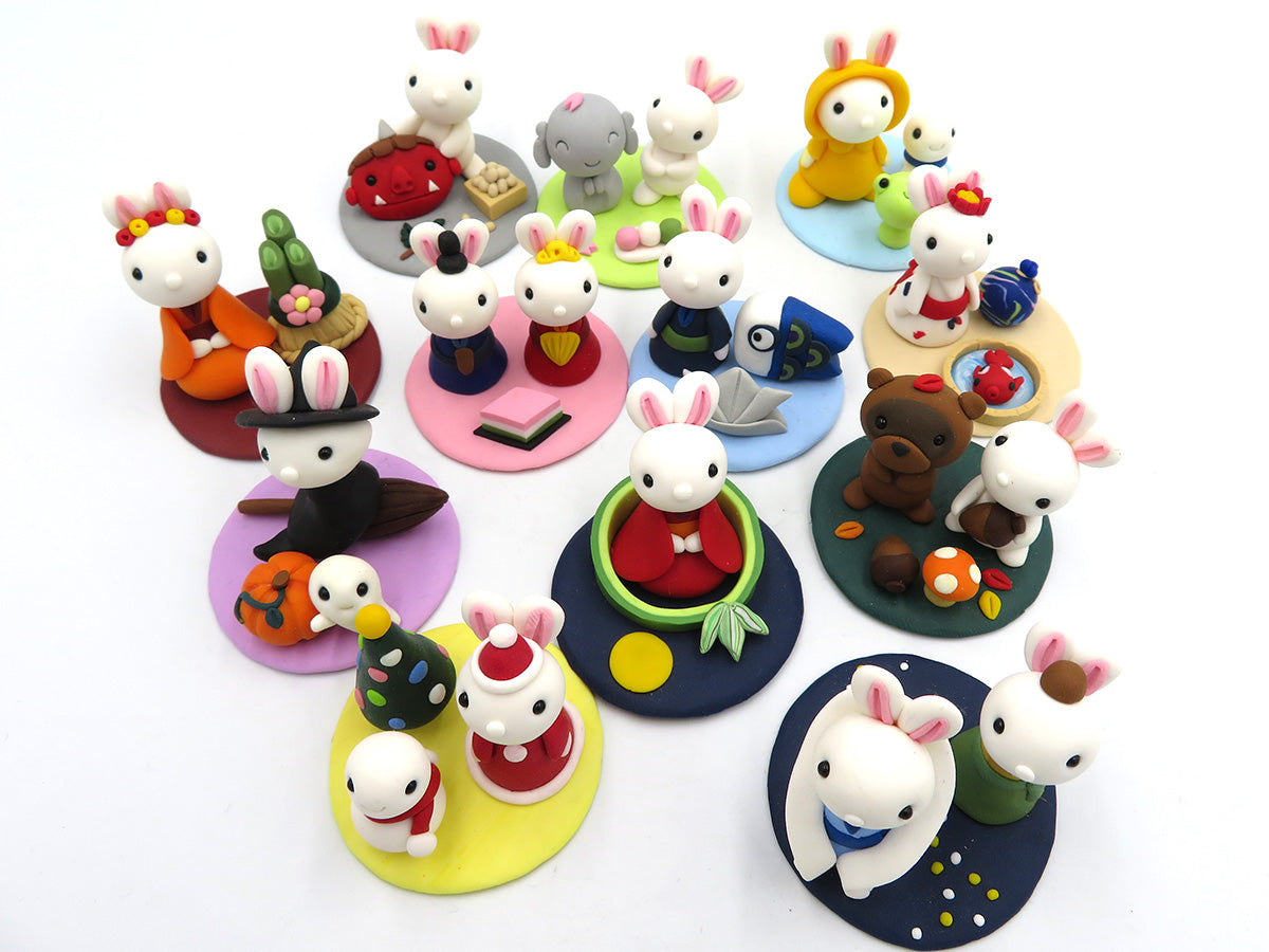 クレイアート工房*ころん 12ヶ月シリーズ(8月)