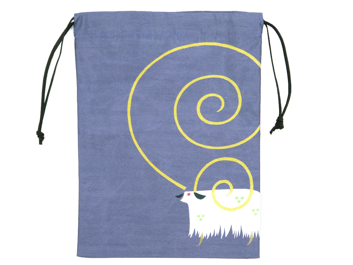 E TO ASOBI 巾着:ひつじ