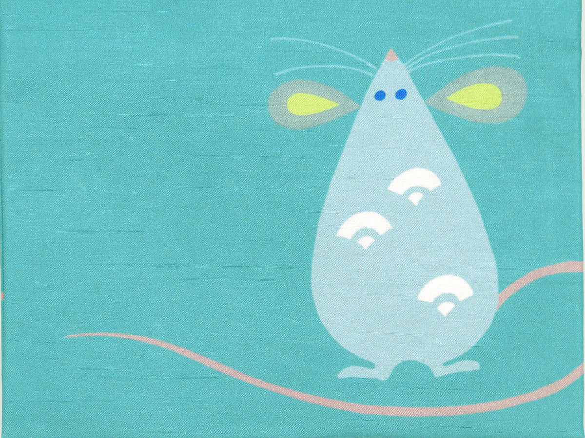 E TO ASOBI 巾着:ねずみ