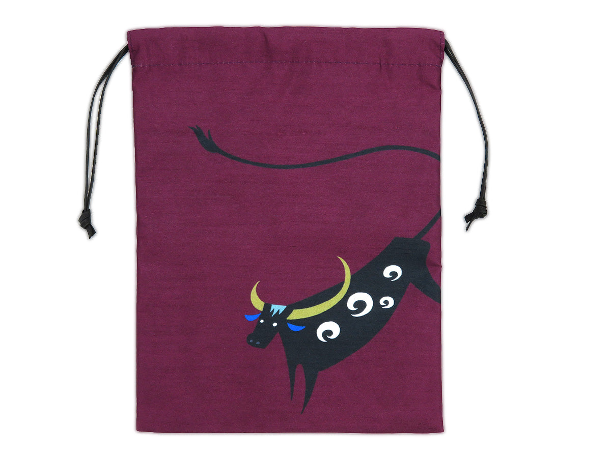 E TO ASOBI 巾着:うし