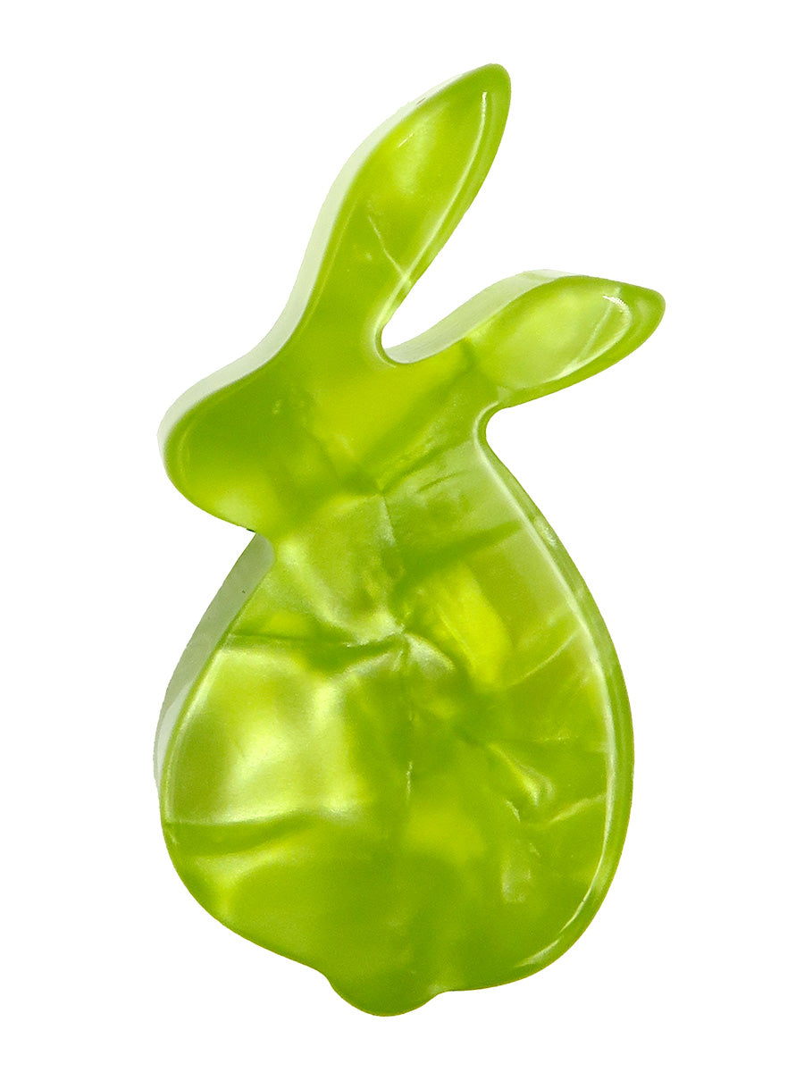 --高山うさぎ舎オリジナル--うさぎブローチ(L)