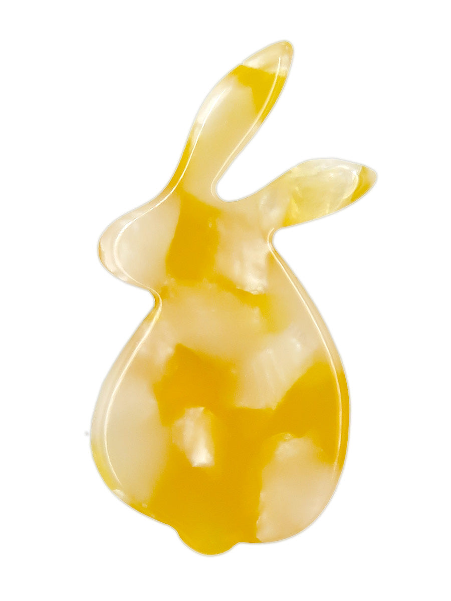 --高山うさぎ舎オリジナル--うさぎブローチ(P)