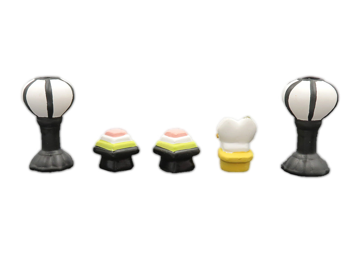 2606 錦彩うさぎ雛(三段飾り)