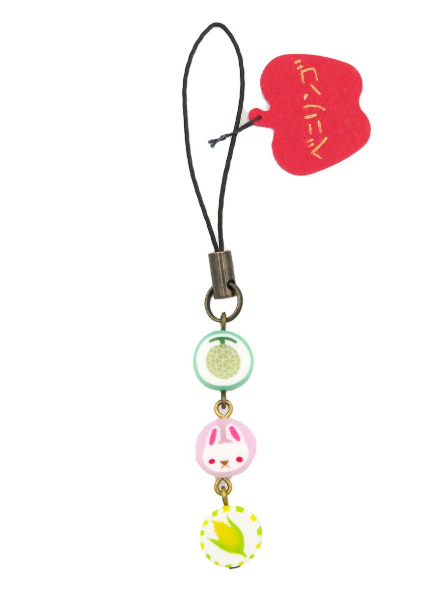 ベニリンゴ 3連ストラップ(ピンク:C)