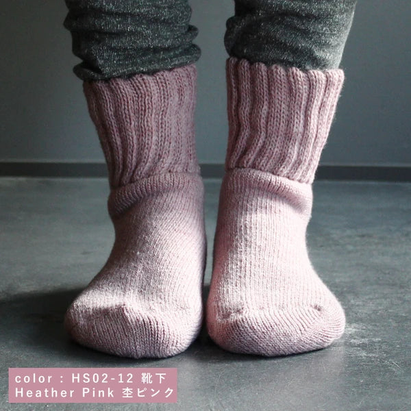 あったか起毛のブランケットソックス